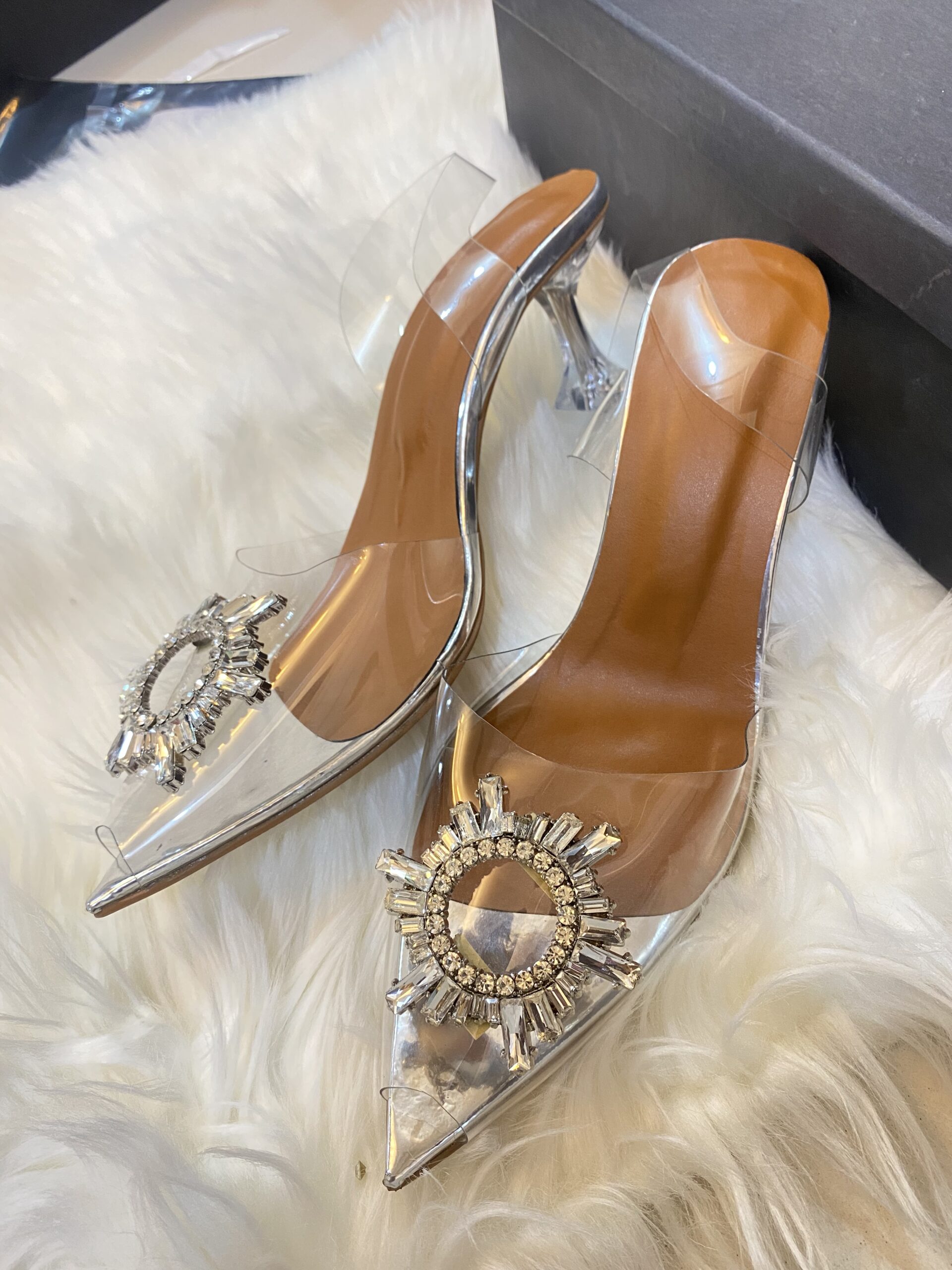 Crystal Heel - Miyaa Shoes